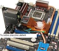 Czy pompka Thermaltake Tide Water poradzi sobie z dodatkowymi blokami chipsetu?