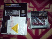 [Sprzedam] Mixer Behringer Q1202USB oraz Mikrofony Behringer C-4