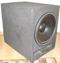 Subwoofer BR na głośniku B&C 15PLB76 Subwoofer BR na głośniku B&C 15PLB76