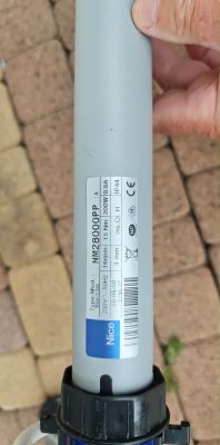 NICE NM28000PP napęd Rolet po skasowaniu pilota robi tylko krótki ruch dół-góra
