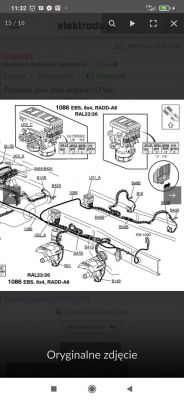 Volvo FM9 2005r - Wymiana czujnika ABS nie przynosi efektów, podejrzenie uszkodzenia modulatora