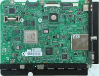 tv Samsung ue46d6500 when turned on the screen is highlighted but it does not di