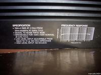 Wzmacniacz SAMS 4x150 - pytanie o parametry