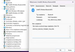 ASUS ZenBook 14: Karta sieciowa Intel AC 9560 160MHz - błąd BT/WiFi, sterowniki i montaż