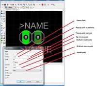 [EAGLE] - Różnice w wyglądzie złącza między biblioteką a schematem