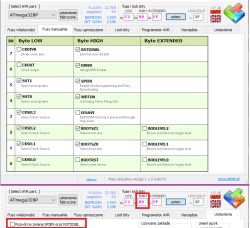 Odzyskiwanie Atmegi 328P po błędnych ustawieniach fusebitów L:C1 H:D9 E:FF