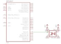 Dlaczego Atmega8 i transoptor TCST 1103 nie działają poprawnie?