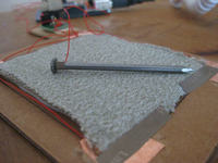 Własny touchpad z rękawicy antystatycznej