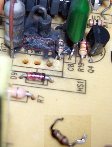 ModeCom FEEL-350ATX z SG6105DZ - jaka wartość brakującego rezystora?