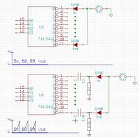 Problem z odczytem danych z wyświetlacza sekwencyjnego