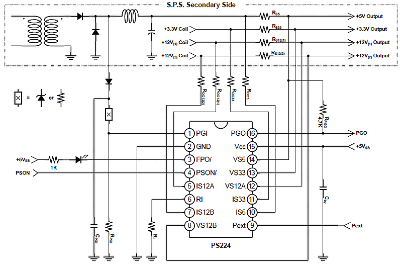 Pentagram Silent Force Value 500W P 9103-2 nie startuje