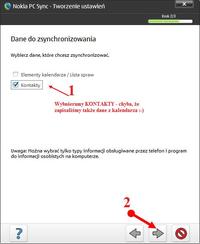 Przenoszenie kontaktów pomiędzy Sony Ericssonem i Nokią