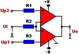 Poszukuje schematu do porównywania napięć.