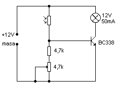 Czujnik światła do oświetlenia.