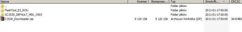 Samsung C3530- poprawny update firmware poprzez FlashTool E2