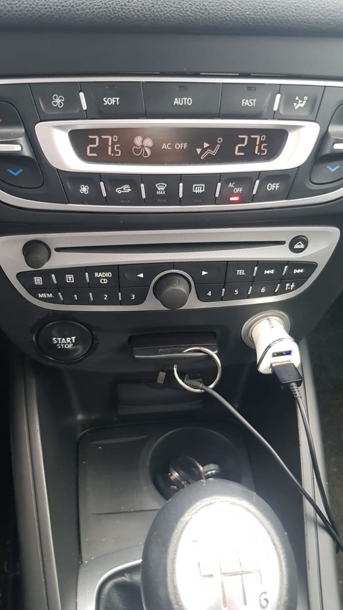 Schemat quadlock złącza Bosh Radio Renault Megane 3