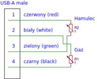 Konsola do gier "MegaTV Drive Challenge" 17 gier, urwane kable