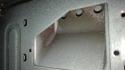Iskrzenie w mikrofalówce Samsung FW213G001 pod talerzem obrotowym