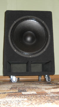 Subwoofer BR na głośniku B&C 15PLB76 Subwoofer BR na głośniku B&C 15PLB76