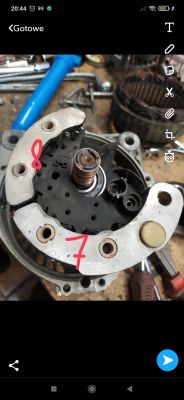 Alternator Valeo BMW E46 - Kontrolka ładowania, brak ładowania, badanie mostka i wirnika