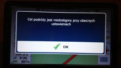 IGO primo truck, SmartGPS SG777 - Nie chce nawigować przy obecnych ustawieniach.