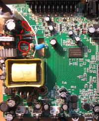 Tuner DVB-T Hdft24 - gdzie znaleźć schemat zasilacza impulsowego?