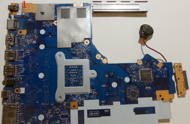 Naprawa laptopa Lenovo ideapad 520 (klawiatura, ethernet, akumulator)