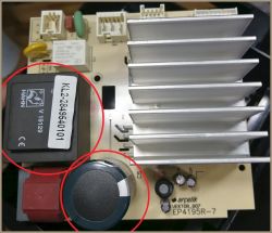 Suszarka Beko WDX8543130B - PCB martwe bez zasilania