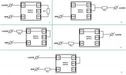 Bistabilny przycisk tyrystorowy