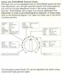 Magnetofon Onkyo TA 2850 - Jak ustawić ręcznie accubias w magnetofonie onkyo