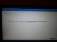 Dell Inspirion 17 5767 - System installation error on Dell Inspirion 17 Dell Inspirion 17 5767 - System installation error on Dell Inspirion 17
