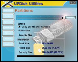 Jak zmniejszyć pojemność pendrive z 2GB do 256MB lub 512MB?