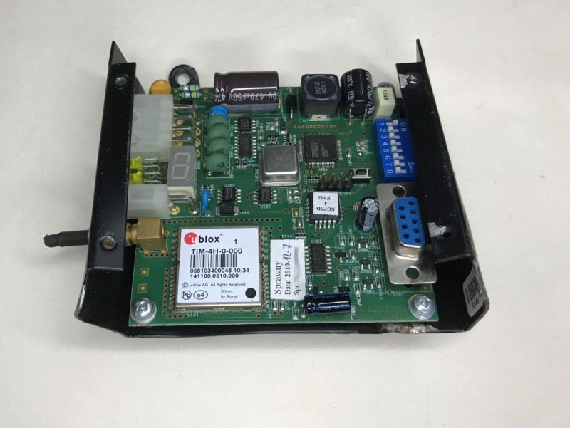 Railway GPS module made by a Polish company - construction and interior