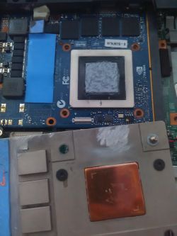 Test past termoprzewodzących AAB TG2 PK012 vs Arctic MX-2 w laptopie MSI GT 683