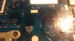 Uszkodzona płyta AILG1 NM-A331 Uszkodzona płyta AILG1 NM-A331