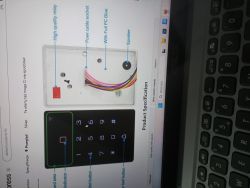 Tuya RFID z klawiaturą - jak podłączyć BELL-A/B, brak 12V i zwarcia?