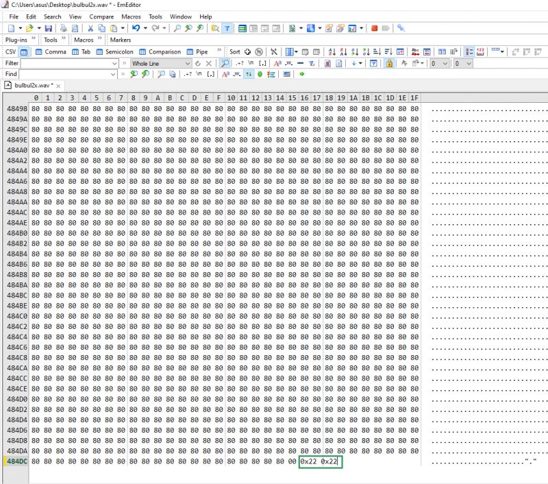 Przesyłanie i odtwarzanie plików audio z pamięci flash IC