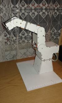 Własny robot - sześcioosiowe ramię Własny robot - sześcioosiowe ramię