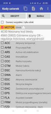 Błąd ciśnienia na szynie CR i tryb awaryjny BMW e60