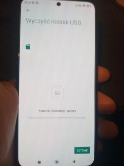 Redmi Note 11: Komunikat o błędzie z kartą microSD Samsung EVO 16 GB - formatowanie nie pomaga