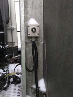 Naczepa kłonicowa Zasław - światła robocze Naczepa kłonicowa Zasław - światła robocze