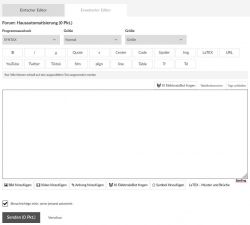 Screenshot of a text editor in a home automation forum.