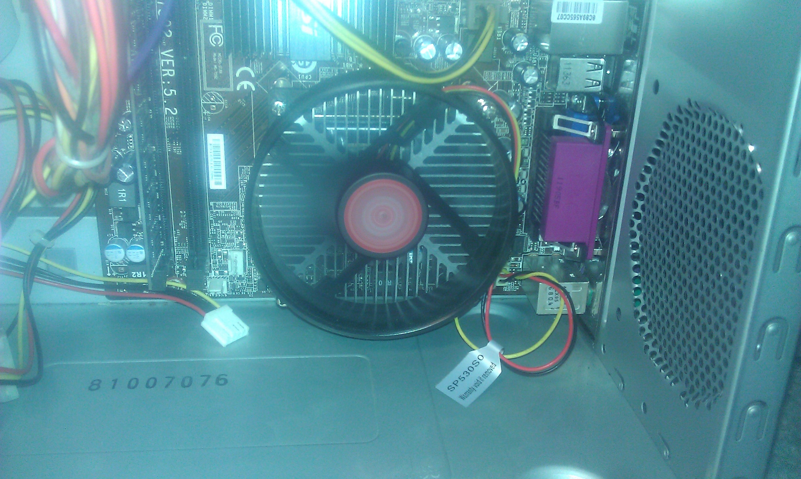 Intel Pentium 4 Brak informacji o temperaturze