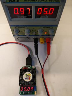 Small, simple, artificial load LD25; 4V-25V - made in china - Test / Review