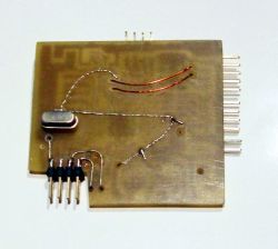 Płytka Propeller P8X32A i spartańska przejściówka RS232-UART Płytka Propeller P8X32A i spartańska przejściówka RS232-UART