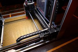 FIMO DIY 3D printer, Ultimaker kinematics, Z axis mobile extruder