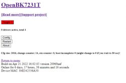 [BK7231T] My HTTP server, configurator, MQTT support from Home Assistant