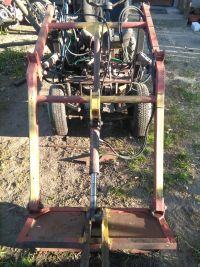 SAM tractor with front linkage