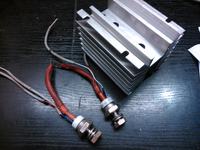 [Sprzedam] Dwa triaki 100A 1200V na dużym radiatorze