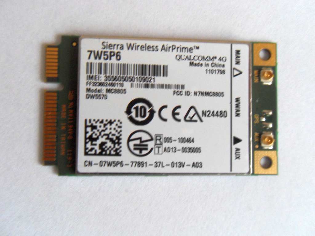 Dell wireless 5570 hspa 42mbps mobile broadband card что это